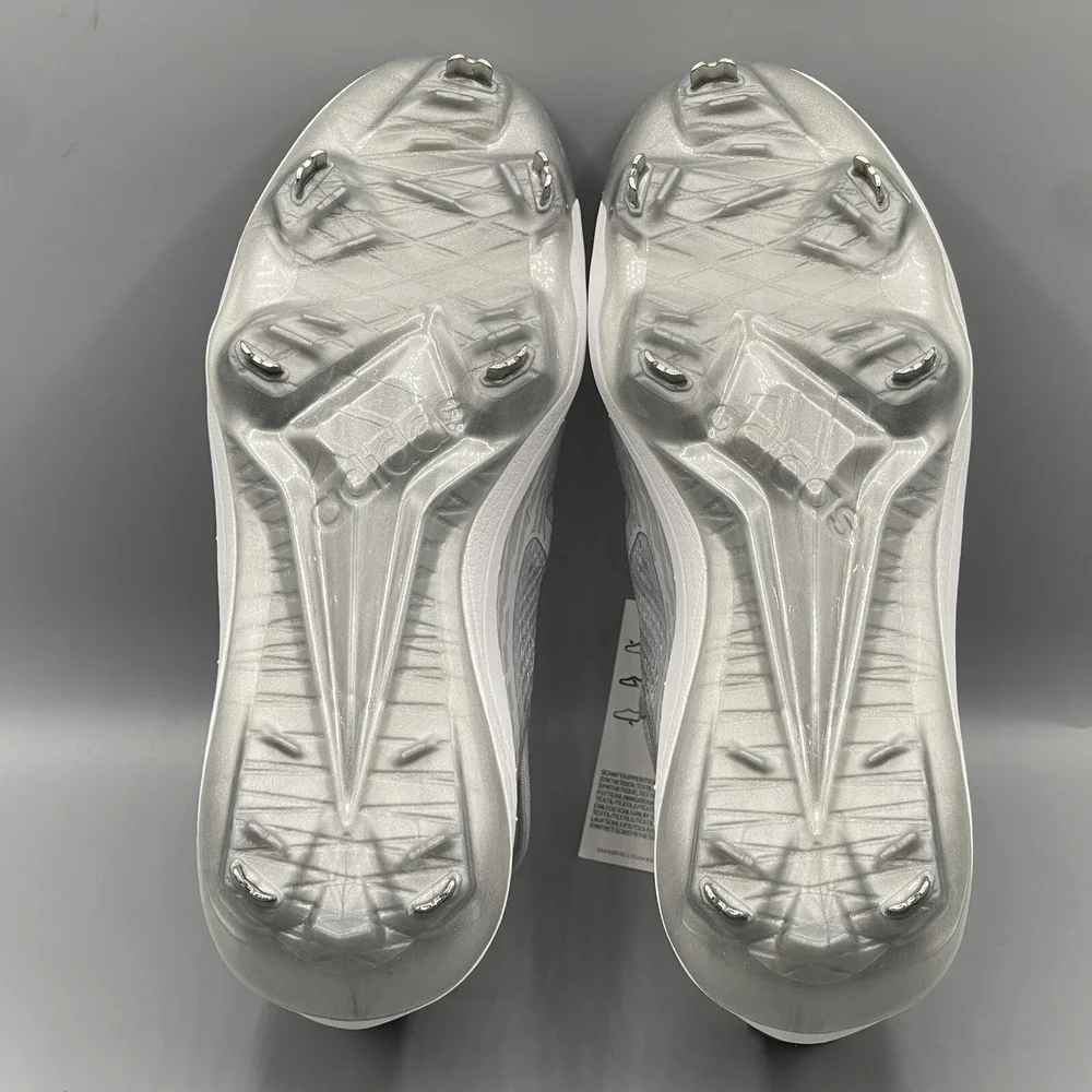 Adidas Baseball‎ Cleats Men's 7.5 Metal adizero Afterburner 9 Silver IG2311 NEW